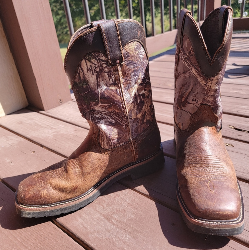 Justin Camo Boots